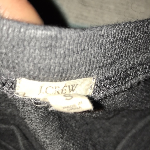 J. Crew sequin front scoop neck sweatshirt - Picture 5 of 6